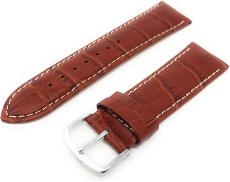 jp leatherworks men's 24mm panerai style leather|J.P. Leatherworks 24mm BrownLeather Watch Band. Fits .